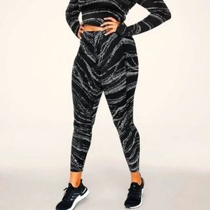 Victoria’s Secret PINK Compression V  Legging, Small black reflective